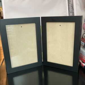 Black Double Picture Frame